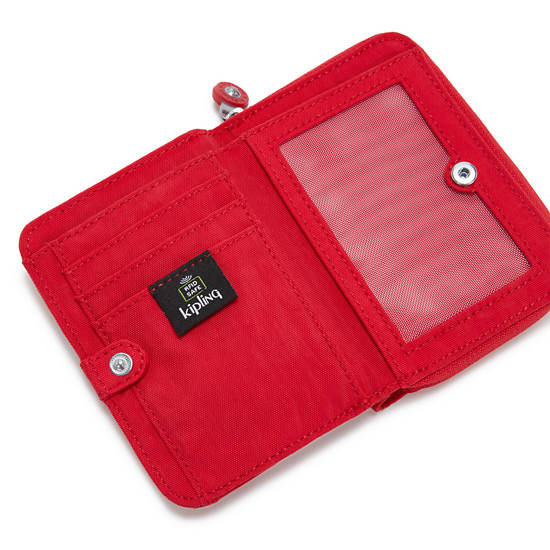 Kipling Money Love Classic Small Wallet Wallets Red Rouge | AU 2203TC